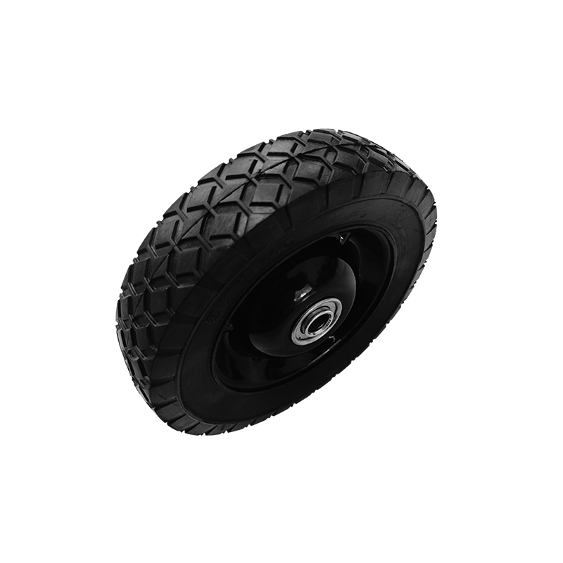 8 Inch Rubber Hollow Steel Plate Wheel